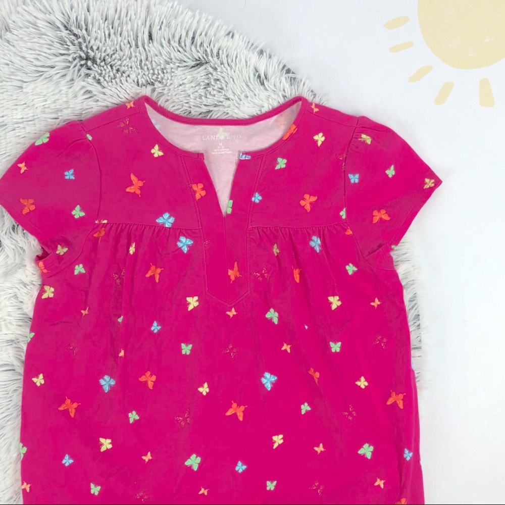 Lands End Butterfly Tunic (Girls 10/12)